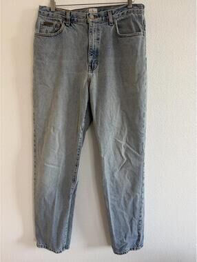 Vintage 90's Y2K Calvin Klein Iconic Denim Straight Jeans Sz 10/12